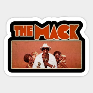 The Mack Retro and Simple Sticker